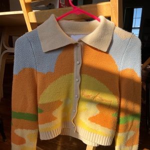 House of Sunny Day Tripper cropped cardigan - lightly worn